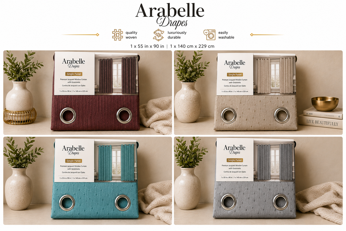 Cortinas Golden ¨Arabelle Drapes¨