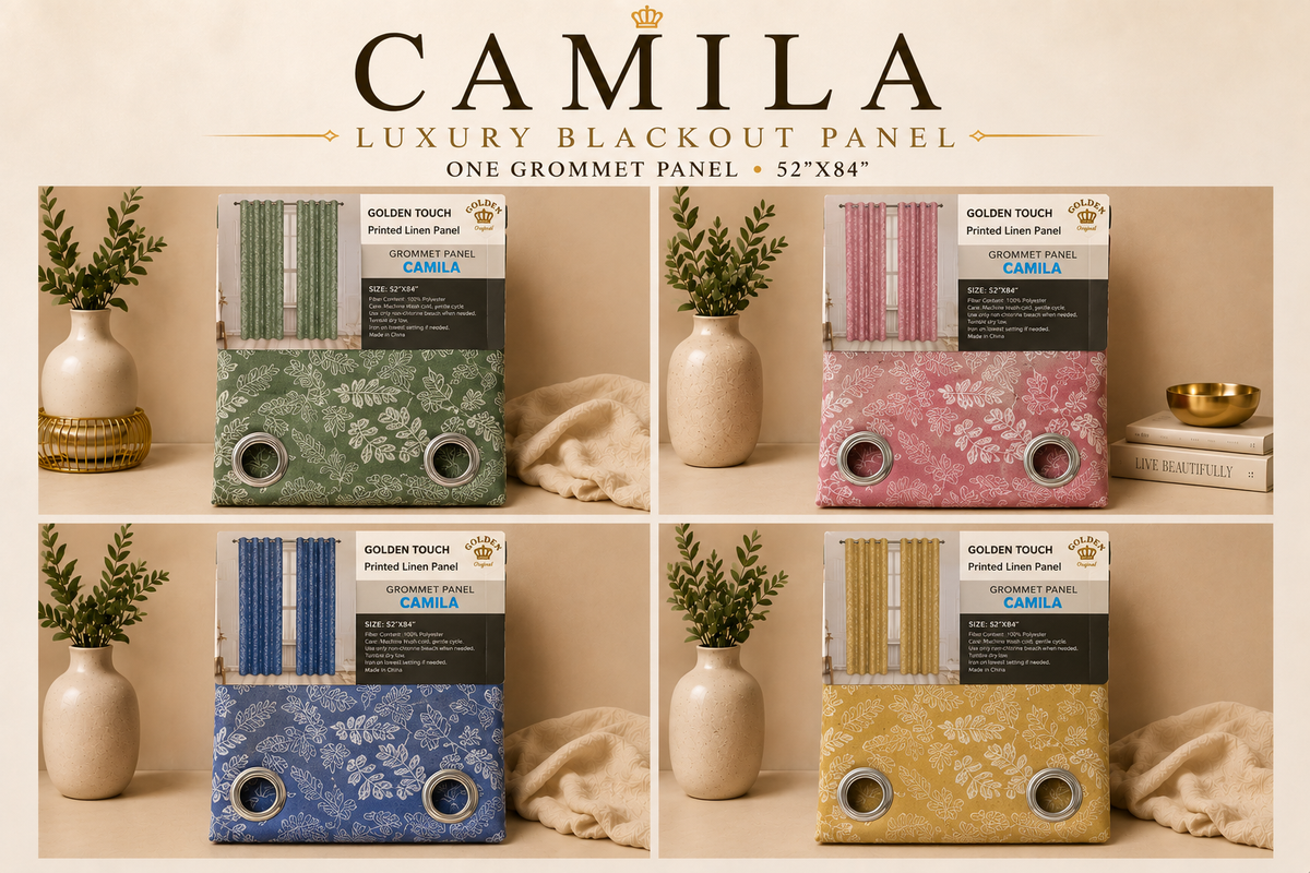 Cortinas Golden ¨Camila¨