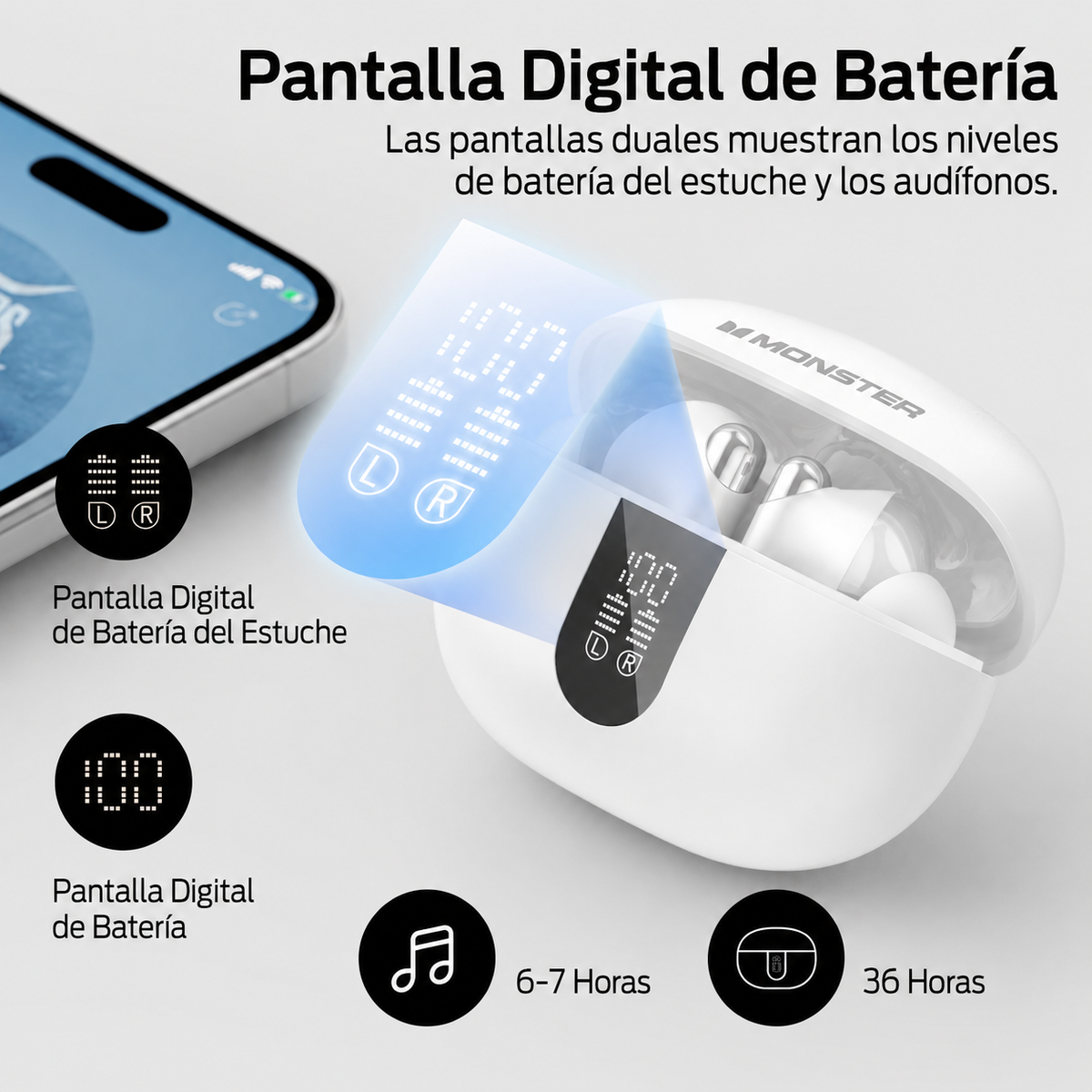 Audífonos MONSTER N-LITE 211