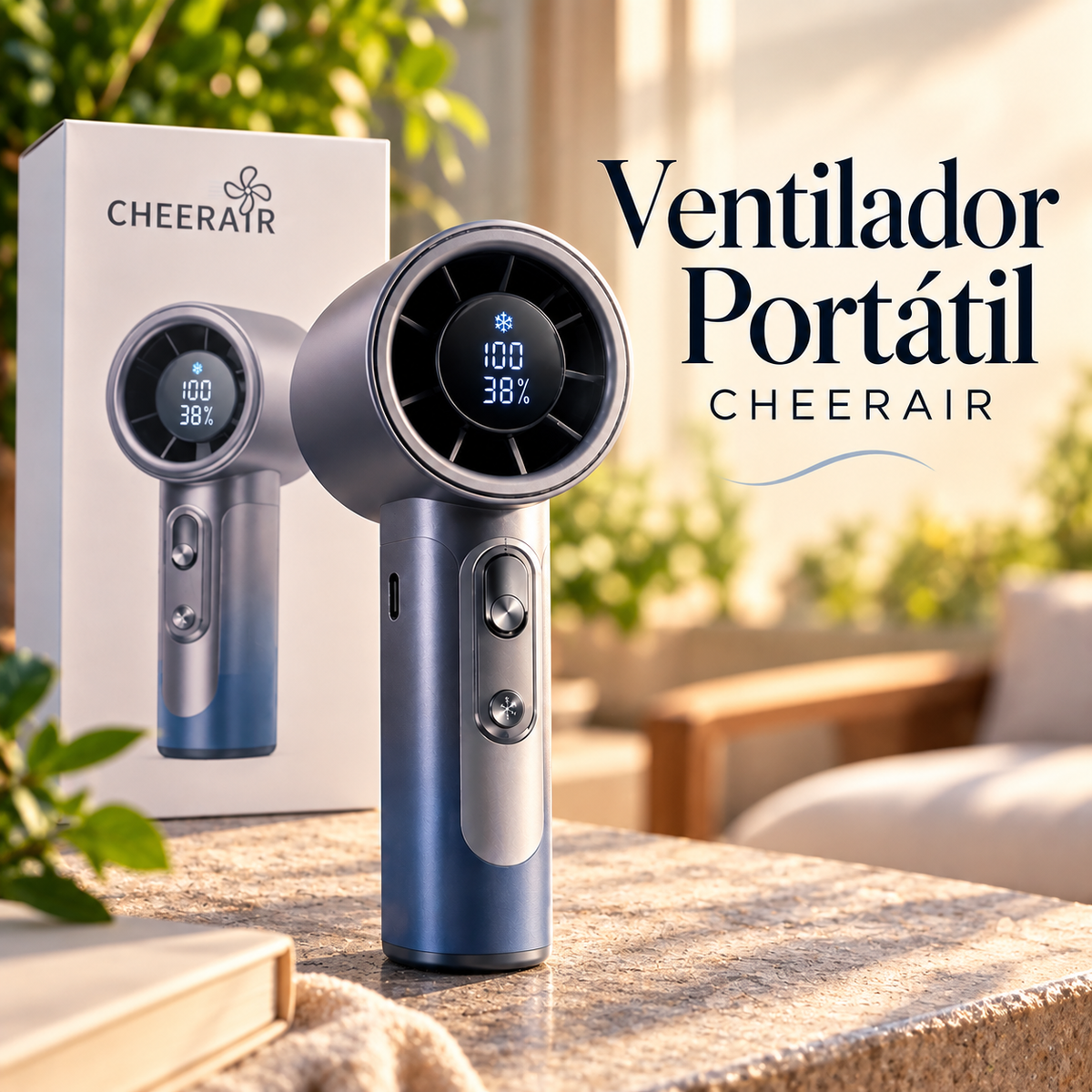 Ventilador Portatil CHEERAIR F6 Pro