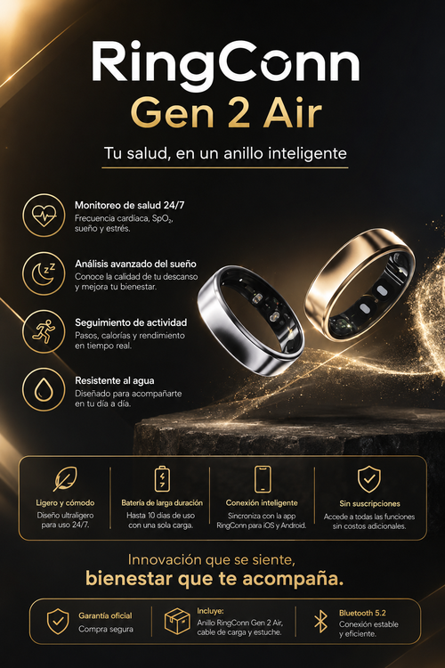 Anillo Inteligente RINGCONN GEN 2 AIR