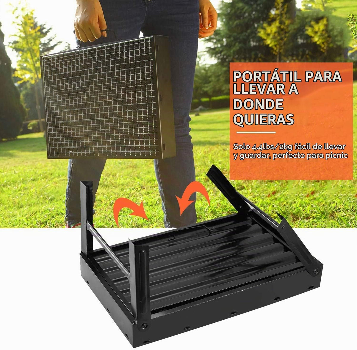 Parrilla Golden Portátil
