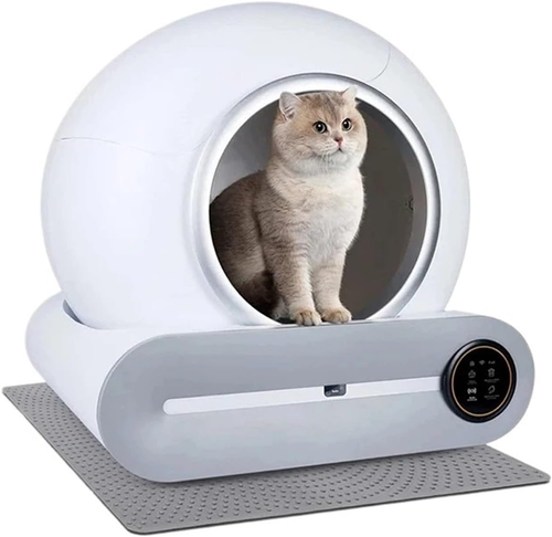 Arenero inteligente para gatos