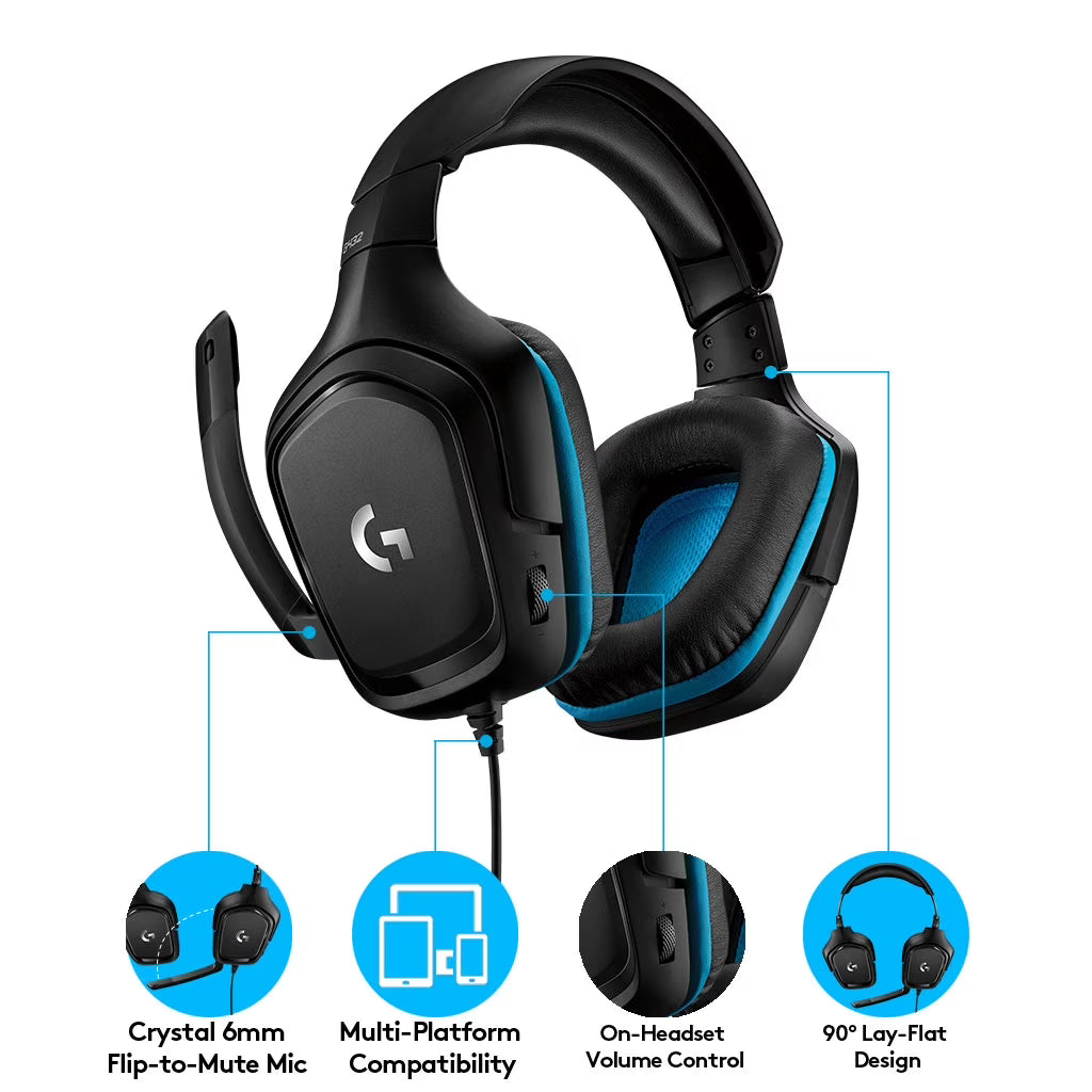 Audifonos Logitech G432
