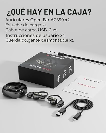 Audifonos Monster OPEN EAR AC390