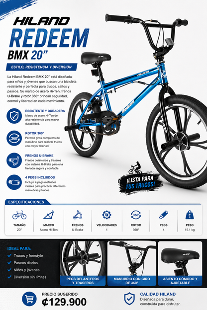 Bicicleta BMX Hiland