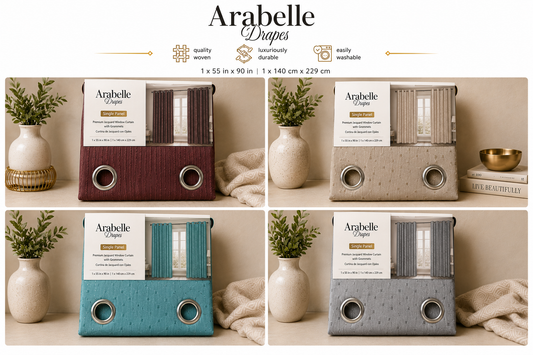 Cortinas Golden "Arabelle Drapes"