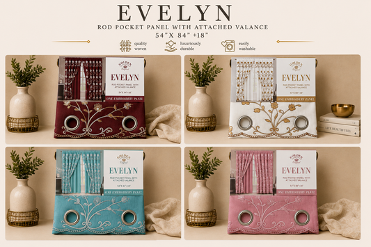 Cortinas Golden "Evelyn"