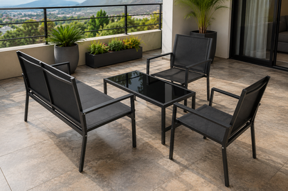 Set de Terraza (1 Mesa y 4 Sillas)