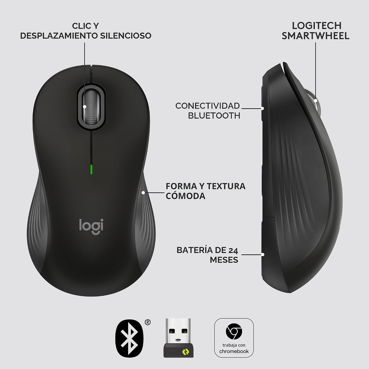 Ratón Logitech Signature M550