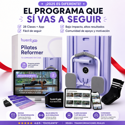 Pilates Reformer + Reto de 28 Dias