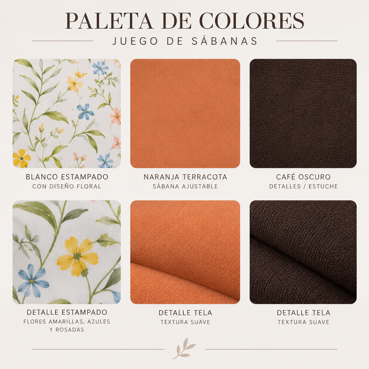 SET DE SÁBANAS KING SIZE DE 6 PIEZAS – BAMBOO COLLECTION