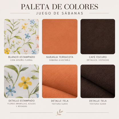 SET DE SÁBANAS KING SIZE DE 6 PIEZAS – BAMBOO COLLECTION