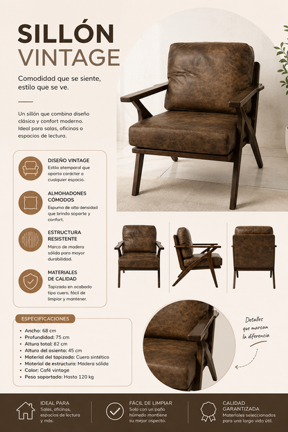 Sillón vintage