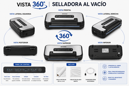 Selladora al vacío SEATAO 90 kPa M
