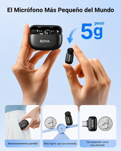 Micrófono inalámbrico BOYA MINI 2