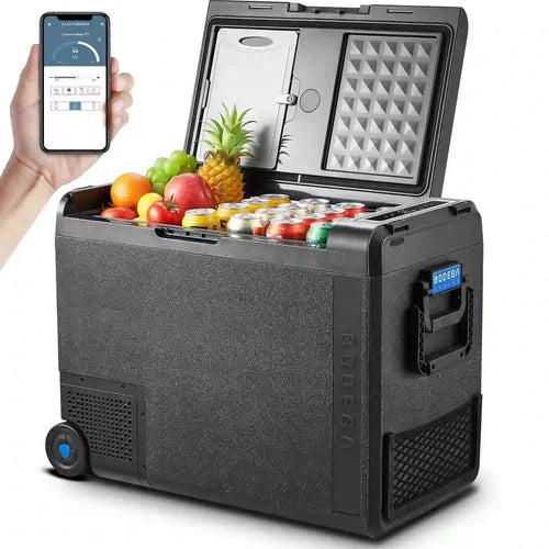 Refrigerador y congelador portátil BODEGA QZW58 de 58 L