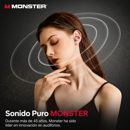 Audífonos MONSTER CLARITY 101PLUS AIRLINKS