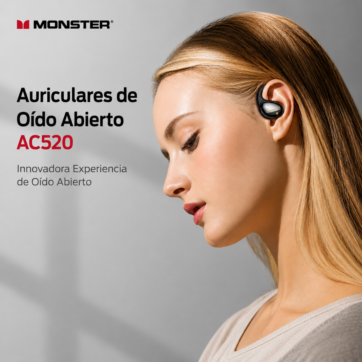 Audífonos MONSTER OPEN EAR AC520