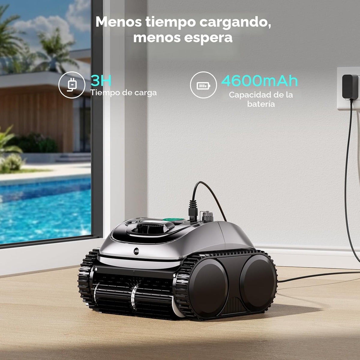 Robot Limpia Piscinas Inalámbrico WYBOT C1